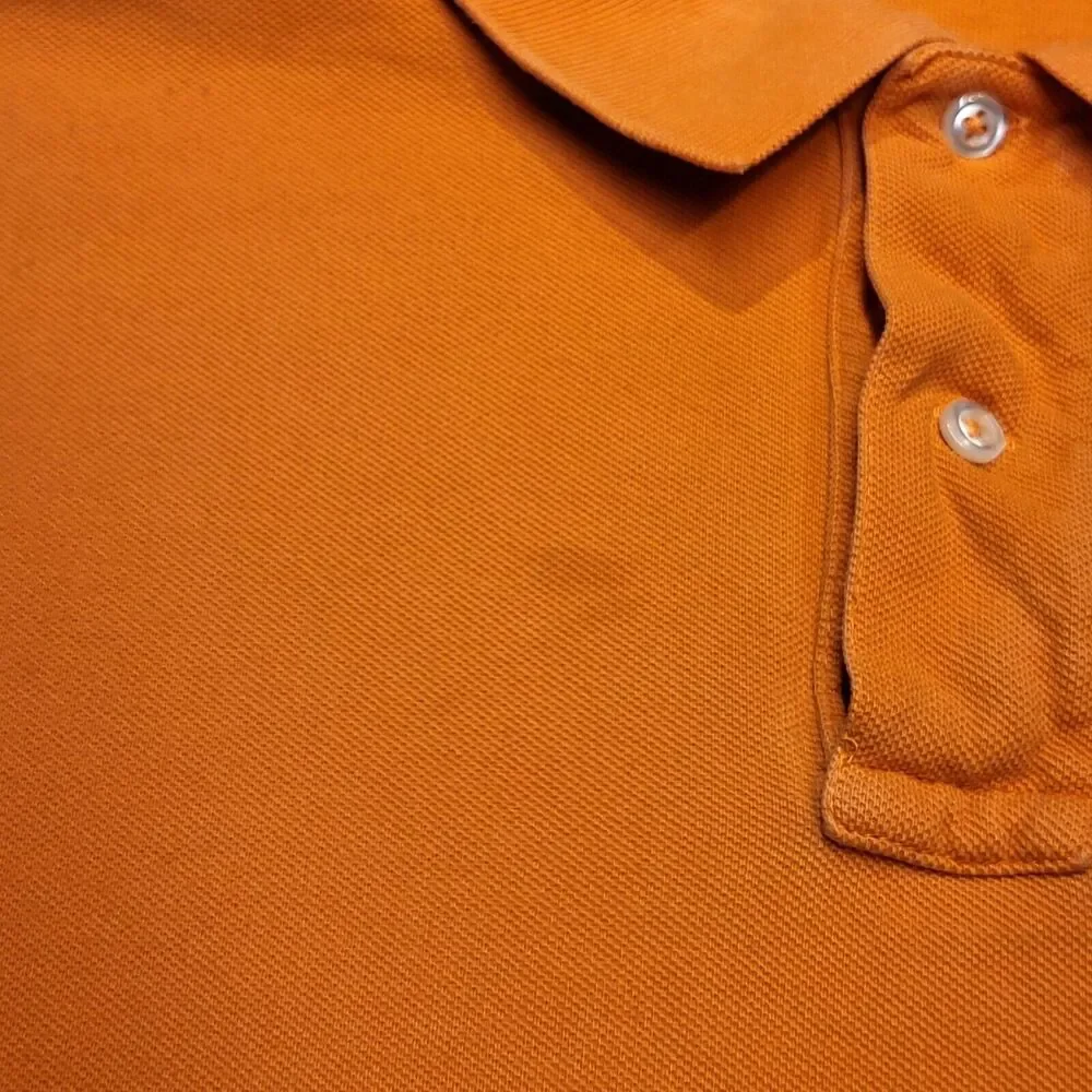 Ralph Lauren Polo Shirt Mens XL Orange Short Sleeve Pony